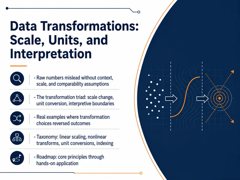 Data Transformations: Scale & Units — digital-human course