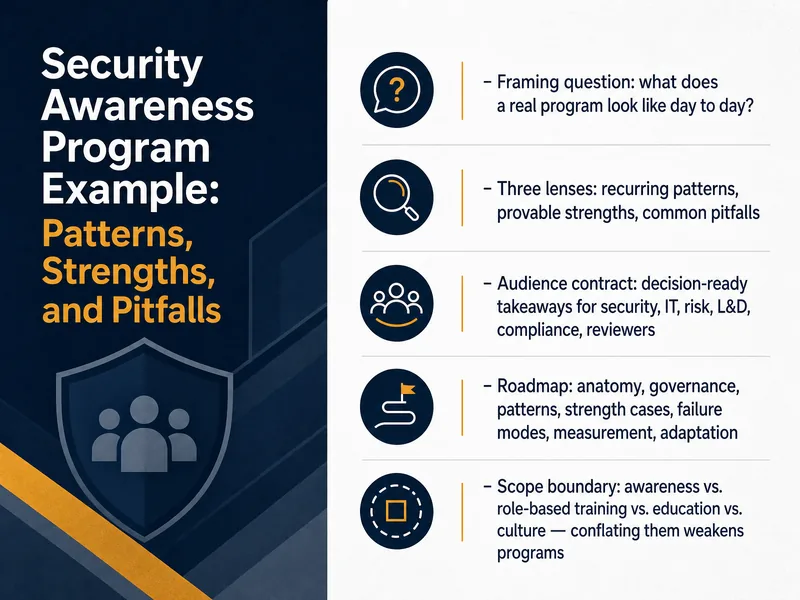 Security Awareness Program Design — digital-human course