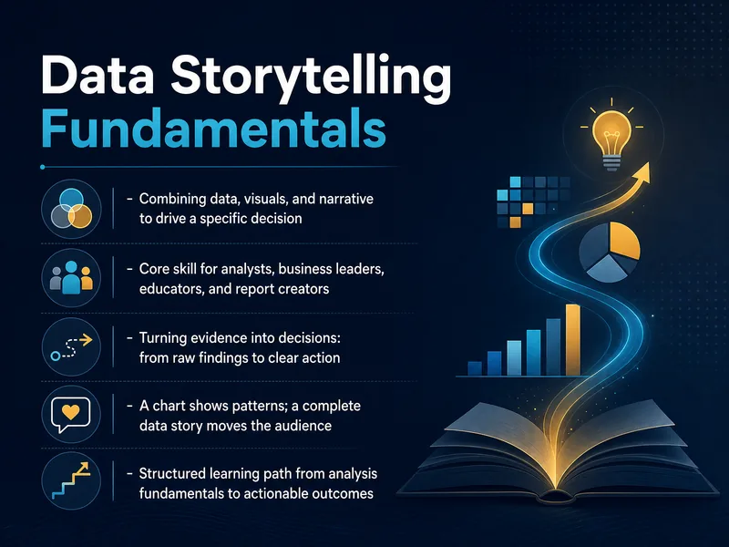 Data Storytelling Fundamentals — digital-human course
