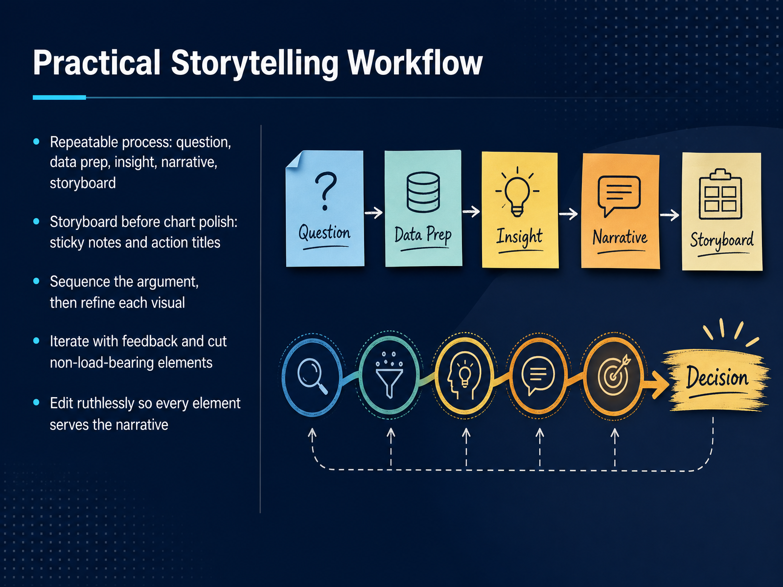 Practical Storytelling Workflow