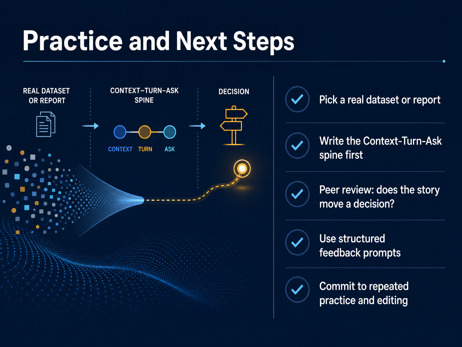 Practice and Next Steps