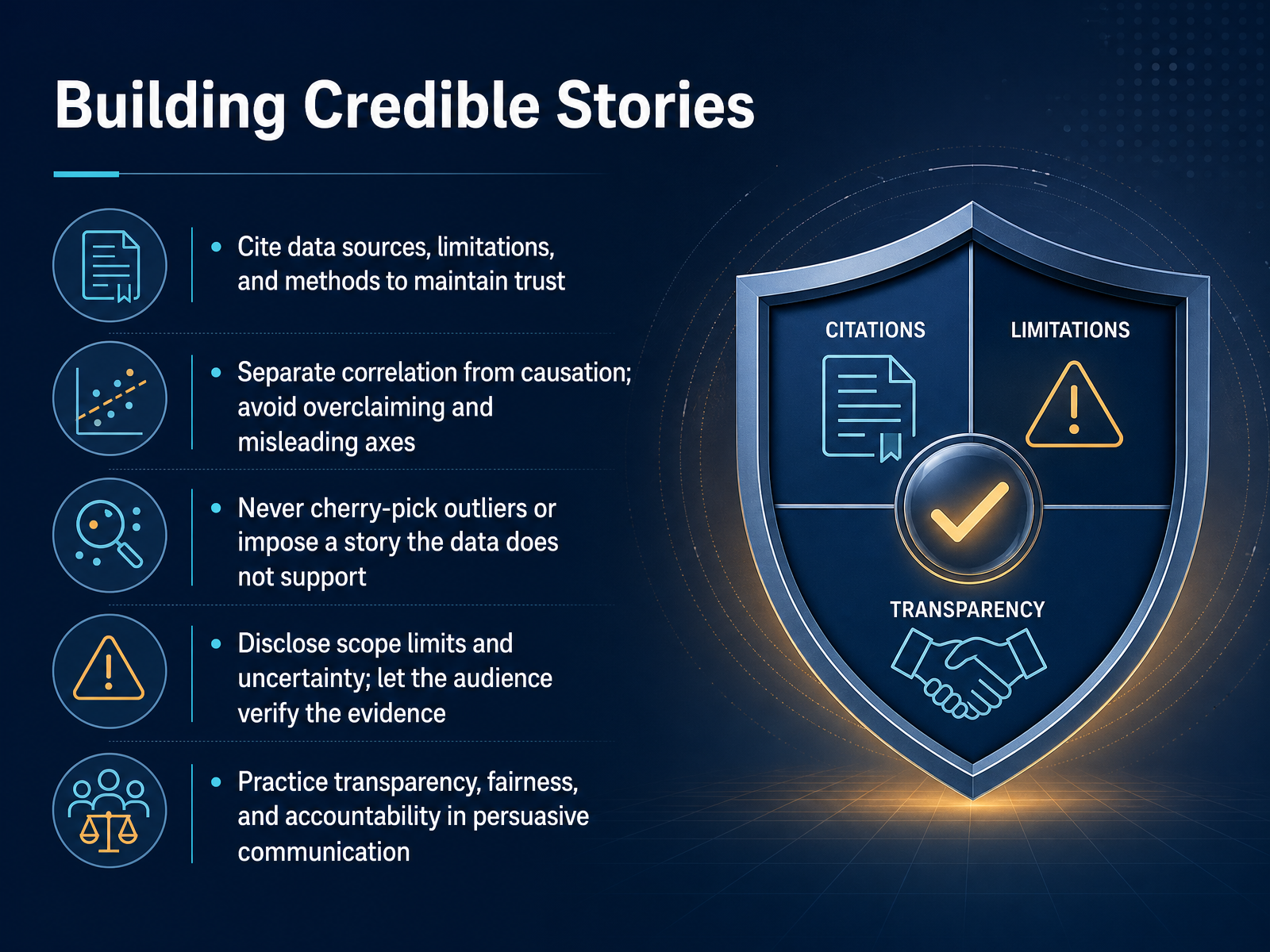 Building Credible Stories