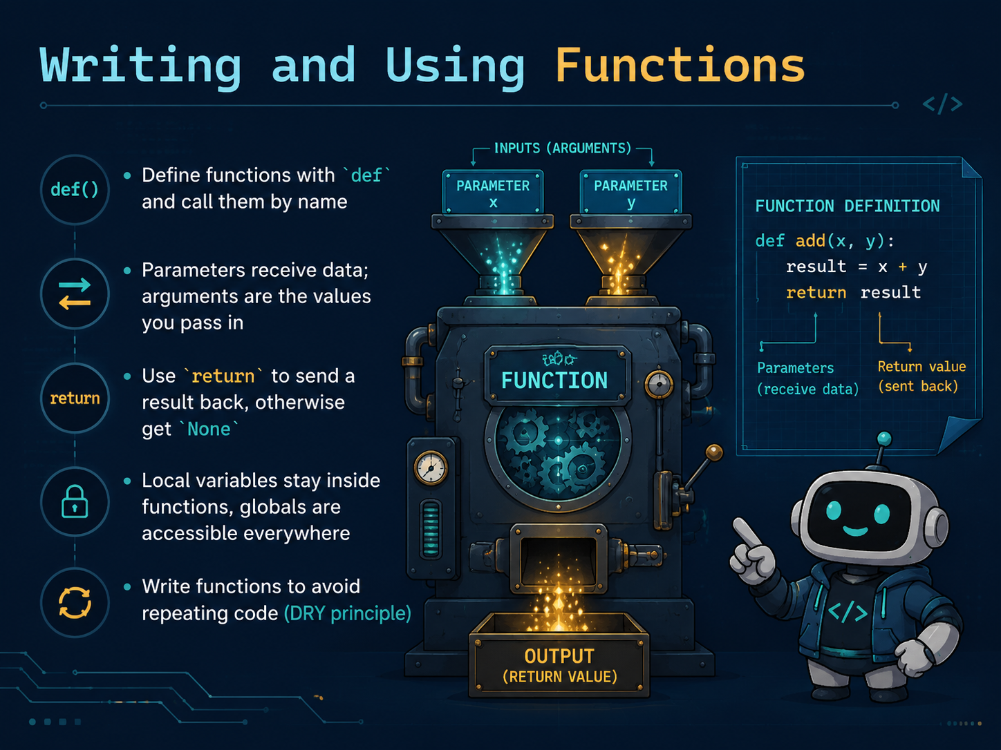 Writing and Using Functions
