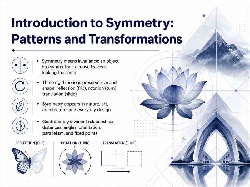 Symmetry Patterns & Transformations — digital-human course