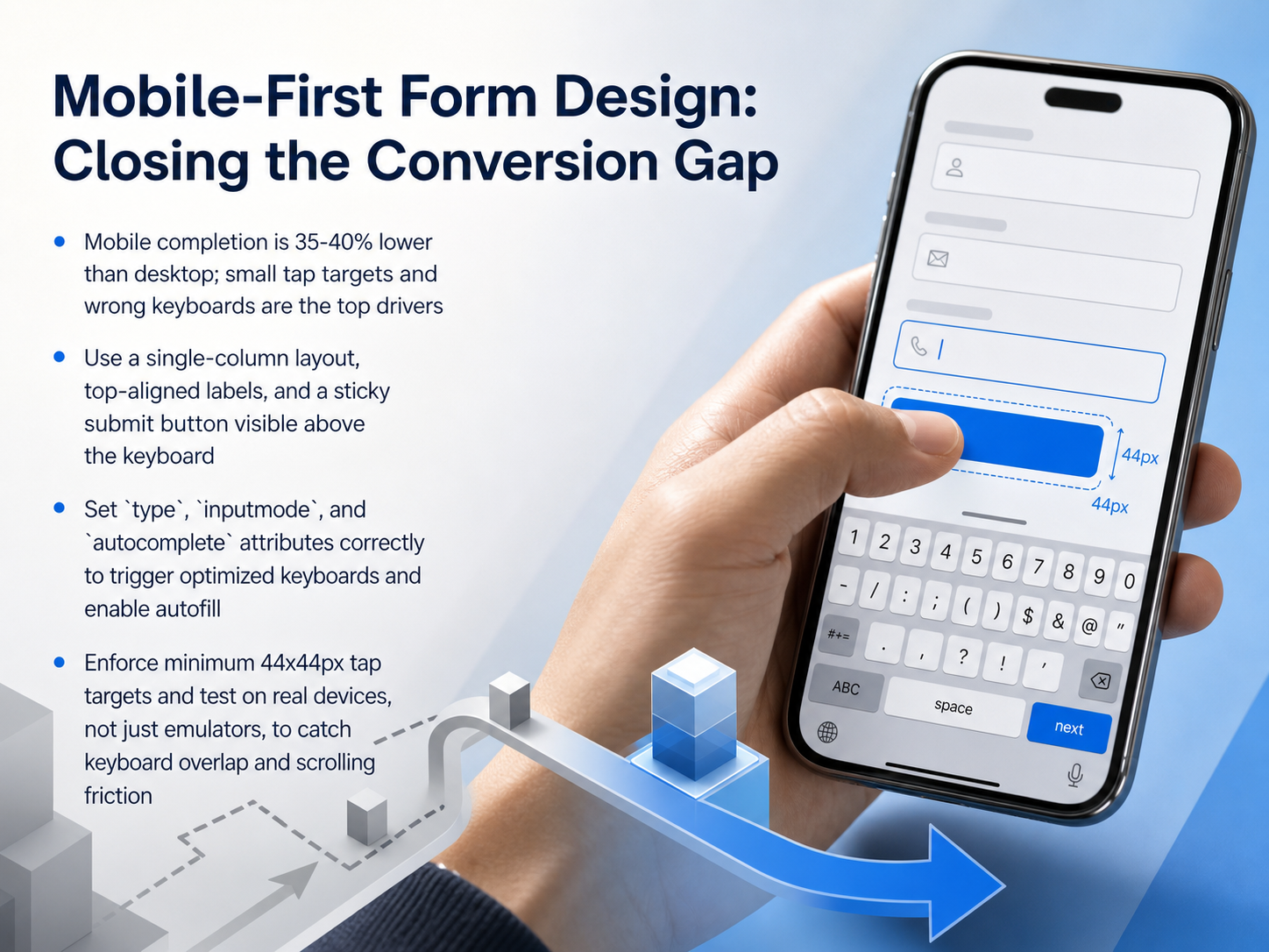 Mobile-First Form Design: Closing the Conversion Gap