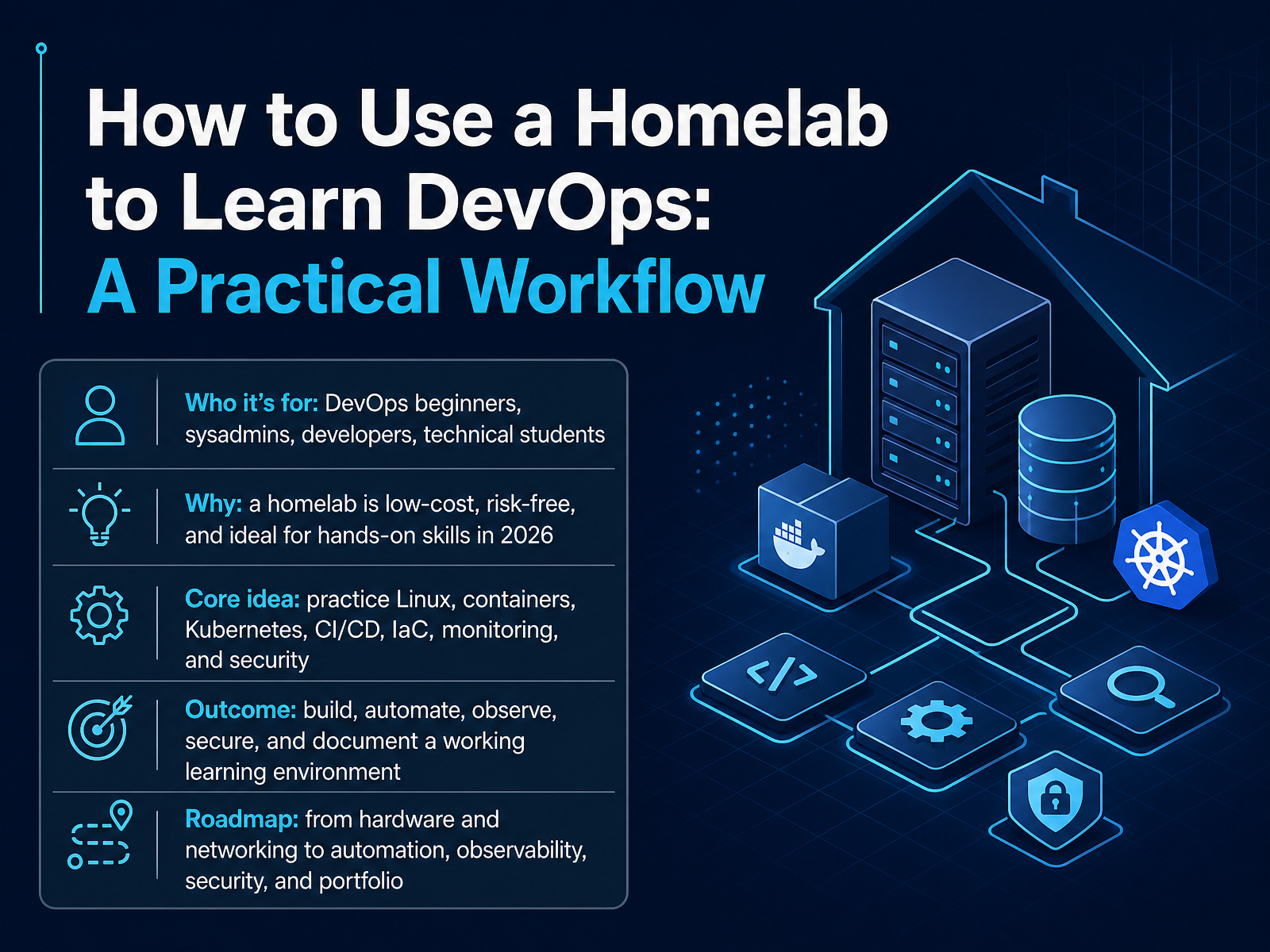 Homelab DevOps Learning Workflow