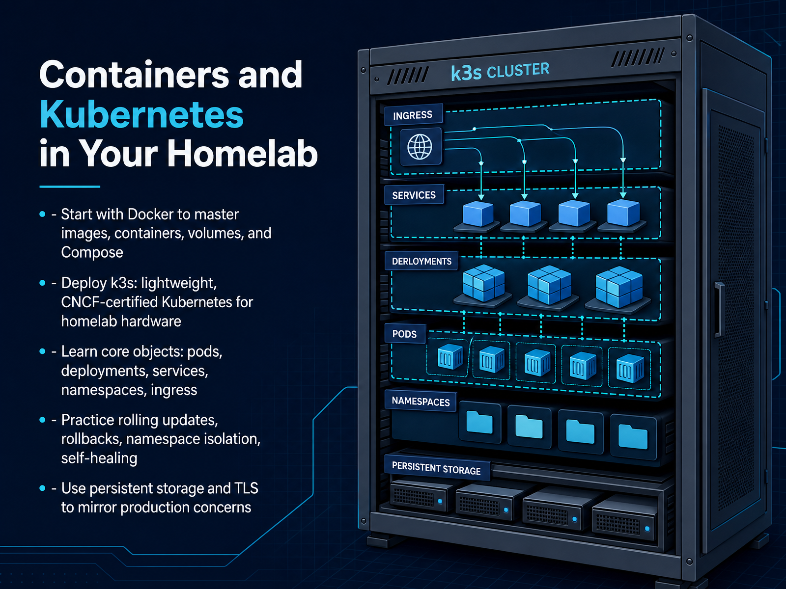 Containers and Kubernetes in Your Homelab