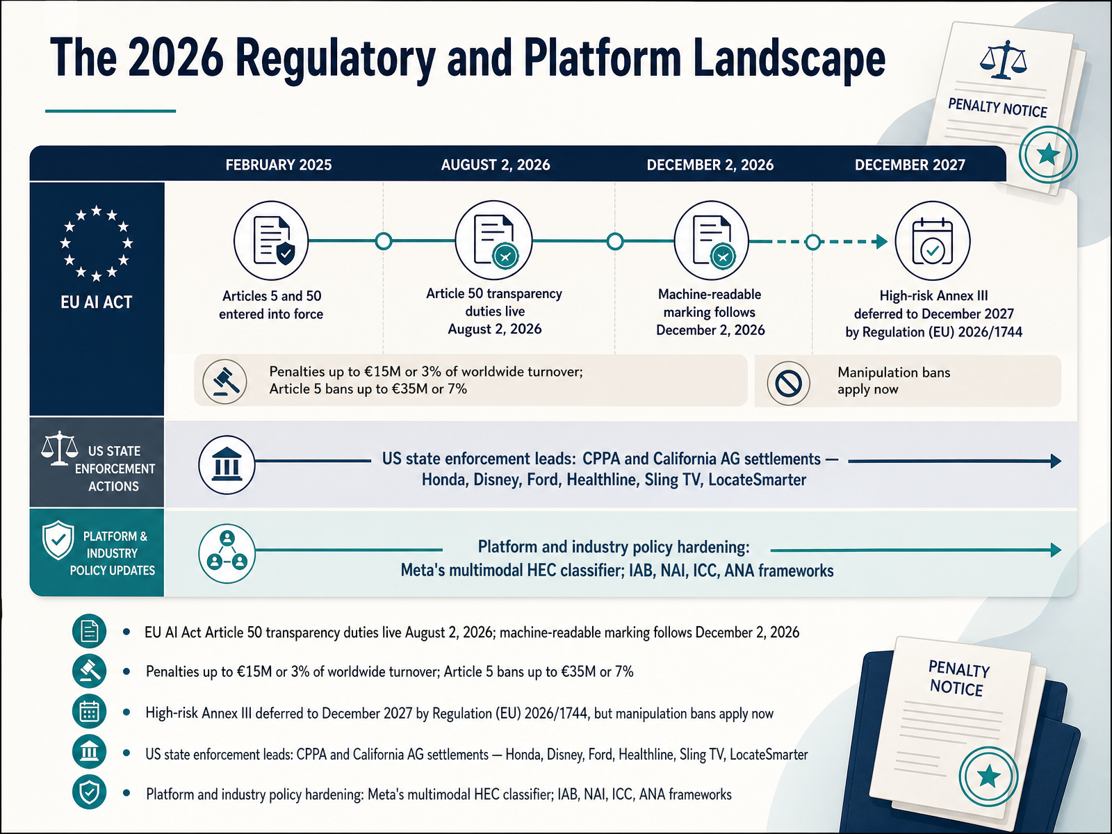 The 2026 Regulatory and Platform Landscape