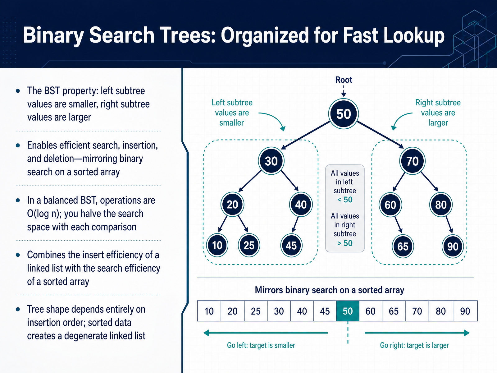 Binary Search Trees: Organized for Fast Lookup