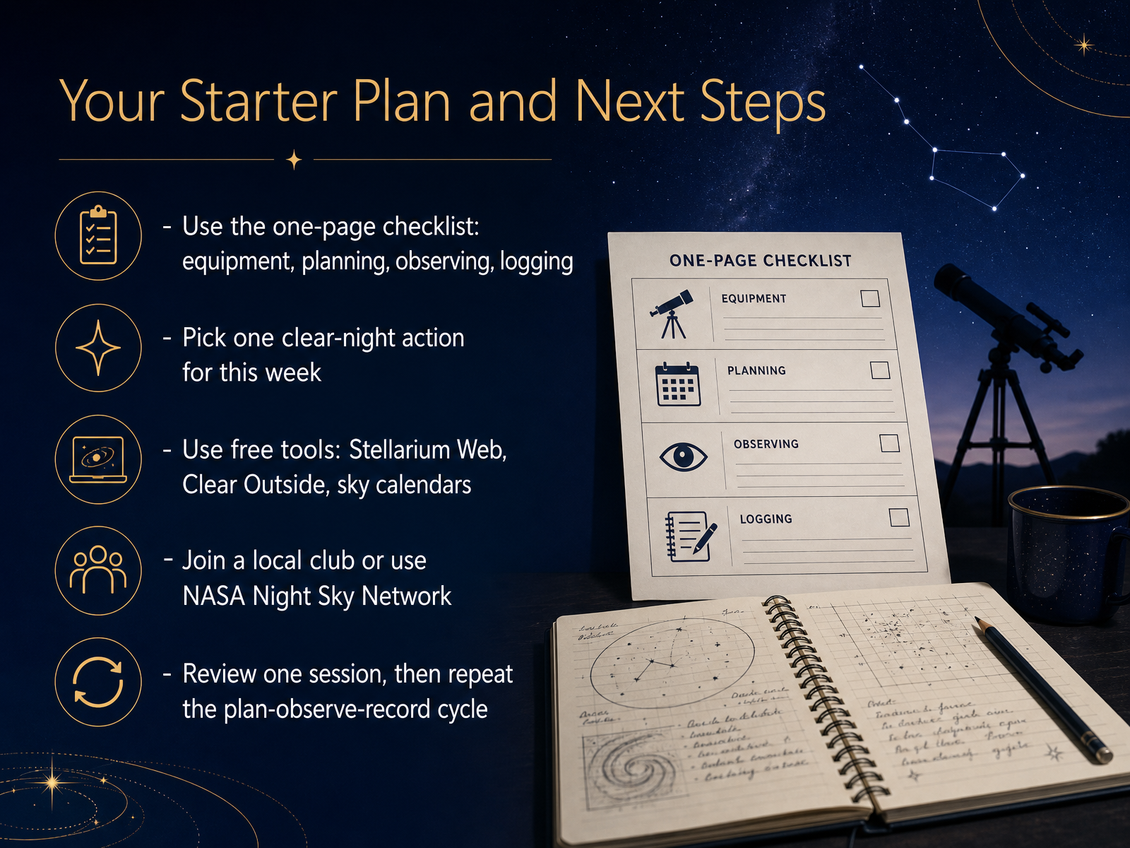 Your Starter Plan and Next Steps