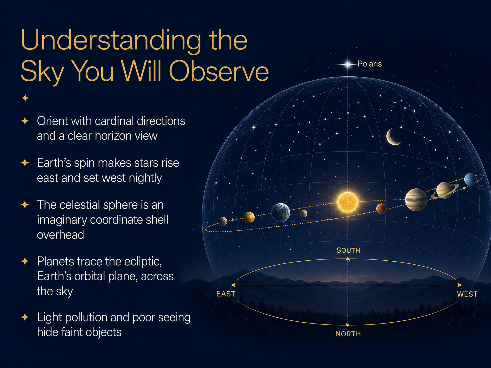 Understanding the Sky You Will Observe