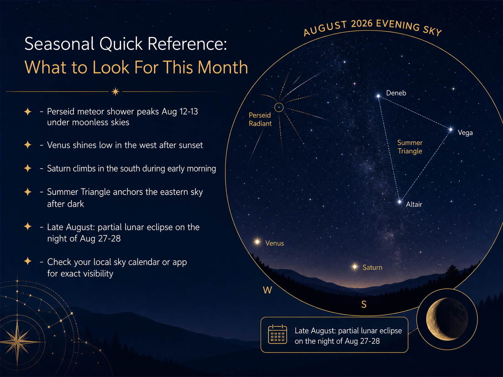 Seasonal Quick Reference: What to Look For This Month
