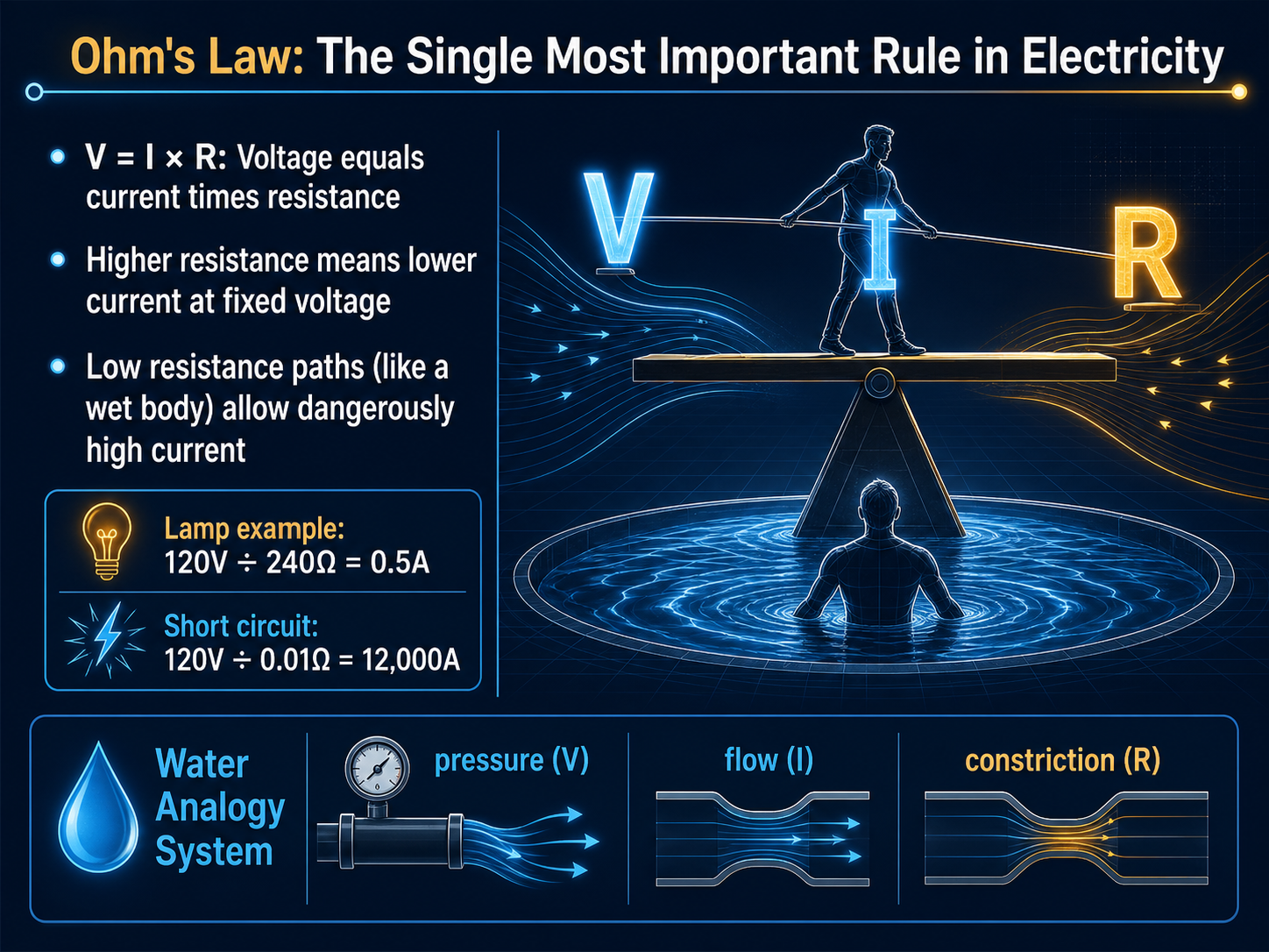 Ohm's Law: The Single Most Important Rule in Electricity