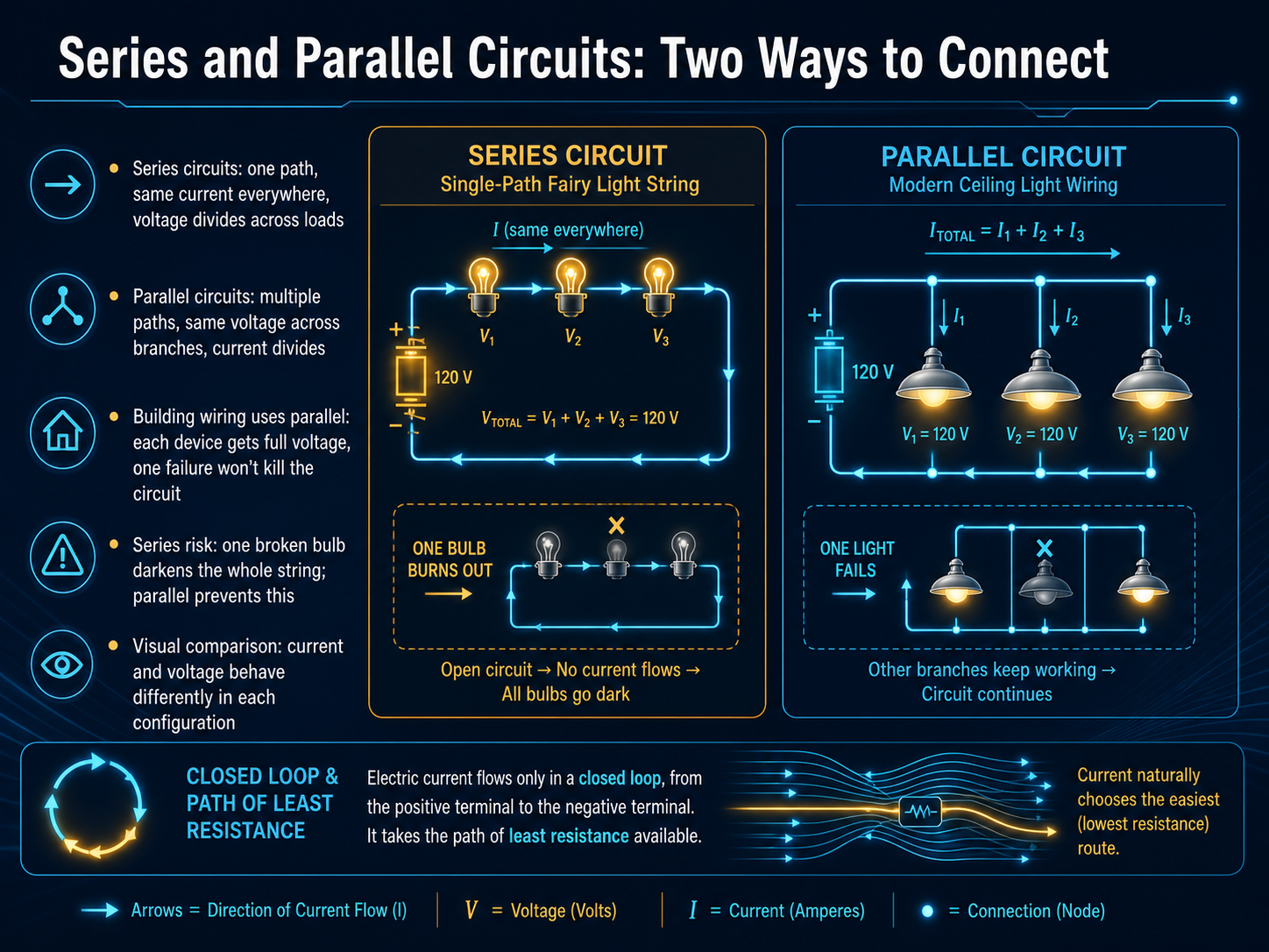 Series and Parallel Circuits: Two Ways to Connect