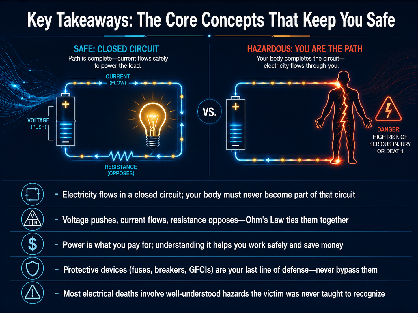 Key Takeaways: The Core Concepts That Keep You Safe