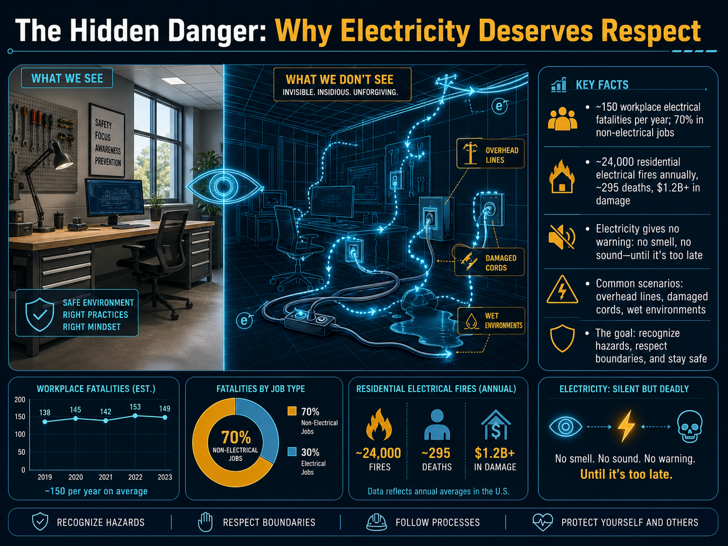 The Hidden Danger: Why Electricity Deserves Respect