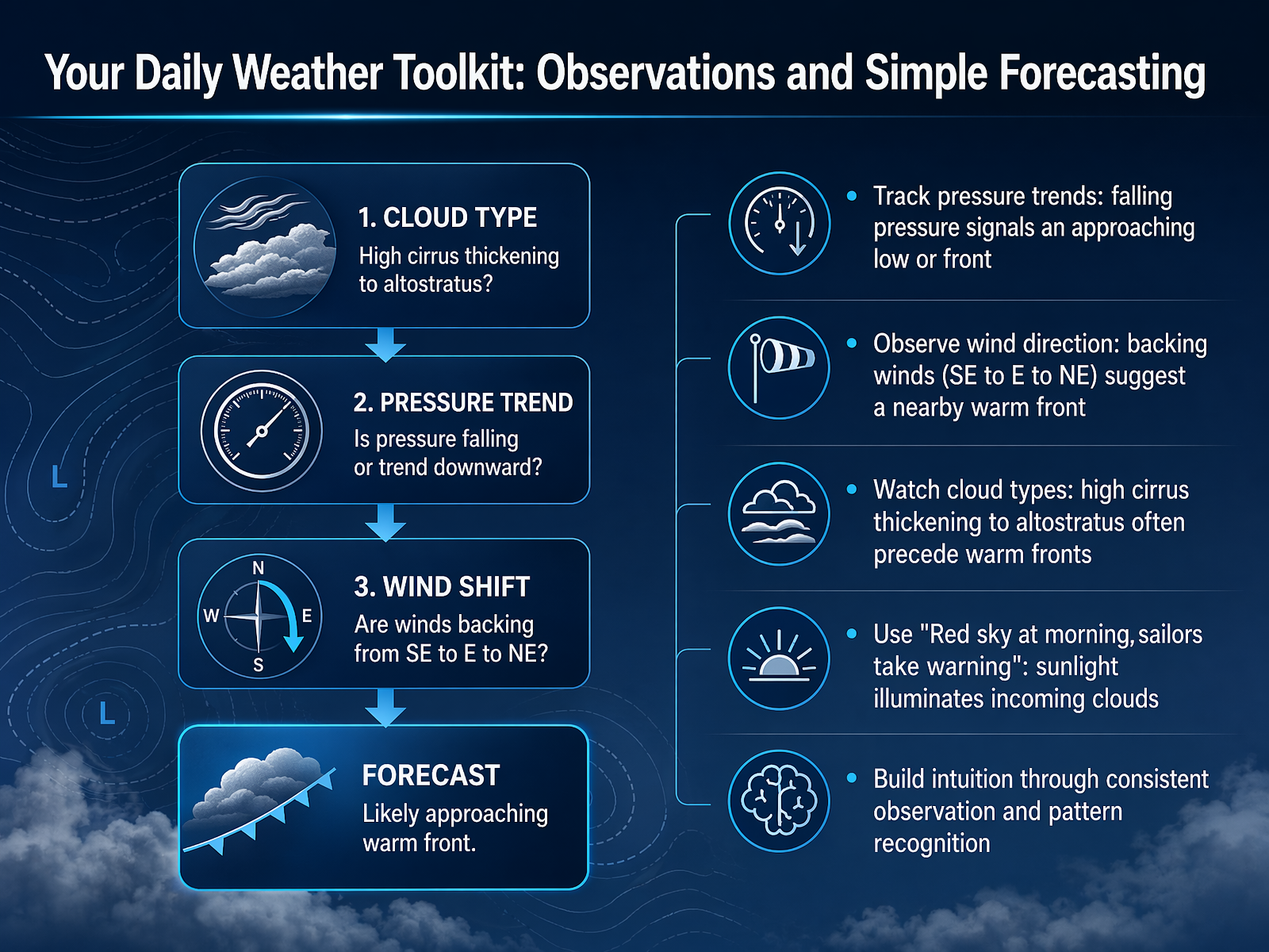 Your Daily Weather Toolkit: Observations and Simple Forecasting