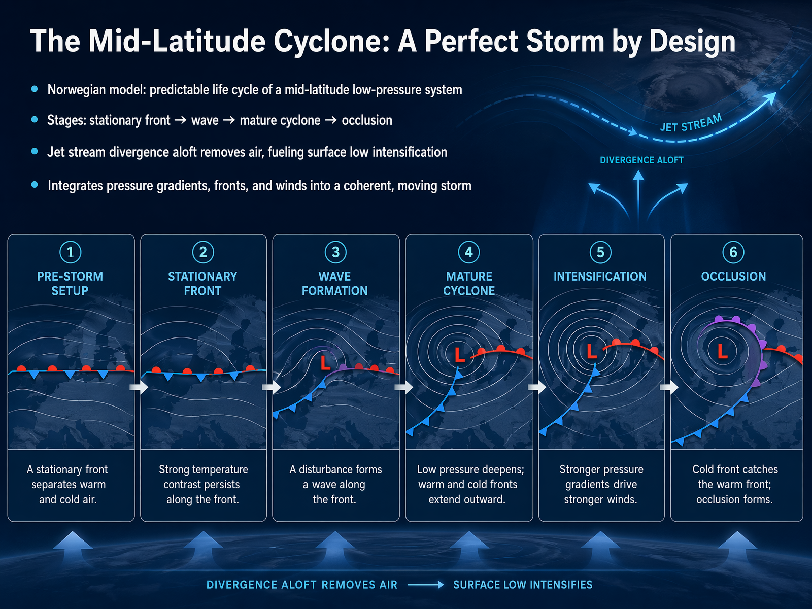The Mid-Latitude Cyclone: A Perfect Storm by Design