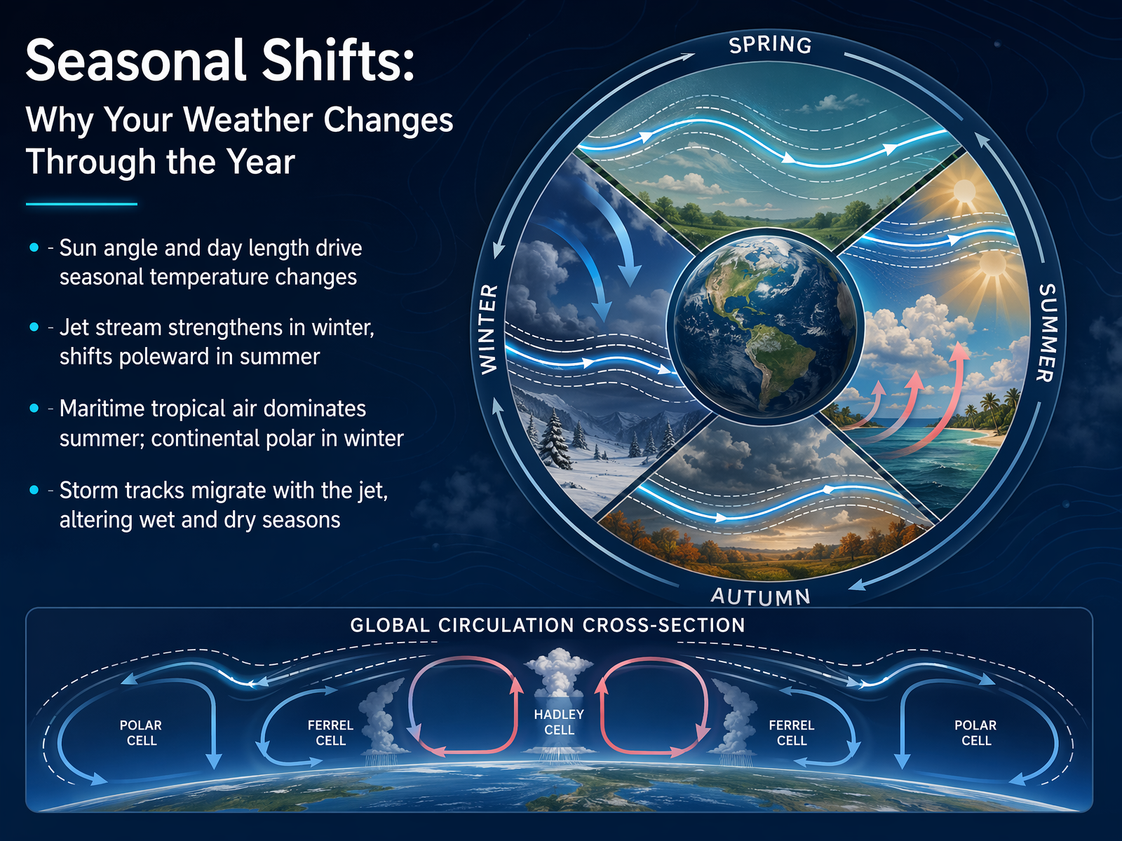 Seasonal Shifts: Why Your Weather Changes Through the Year