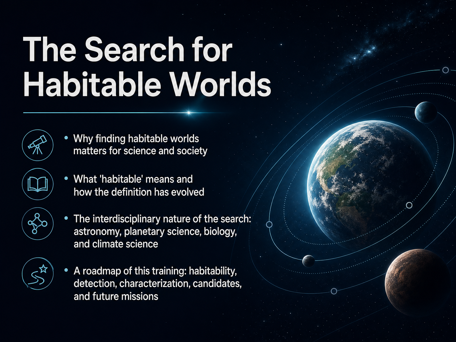 Habitable Worlds Search