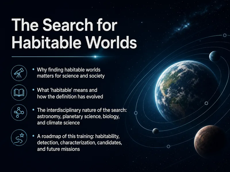 Habitable Worlds Search — digital-human course