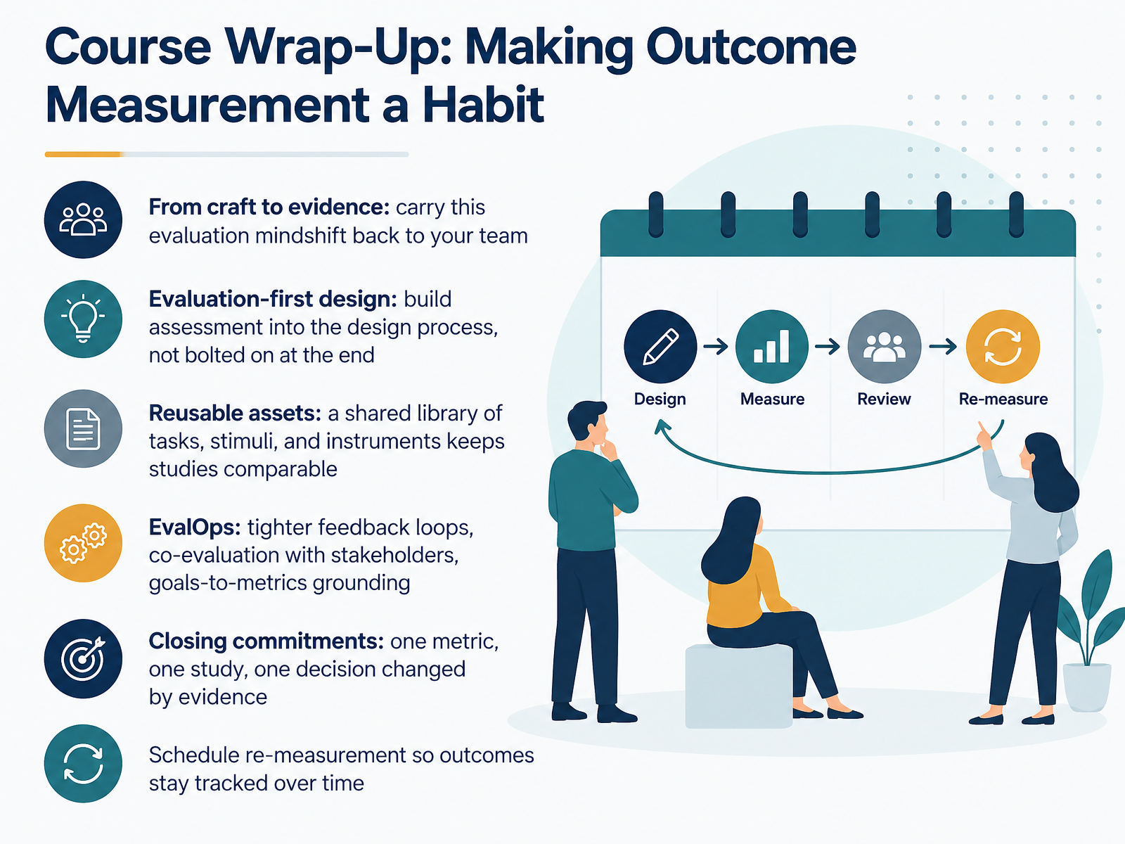 Course Wrap-Up: Making Outcome Measurement a Habit