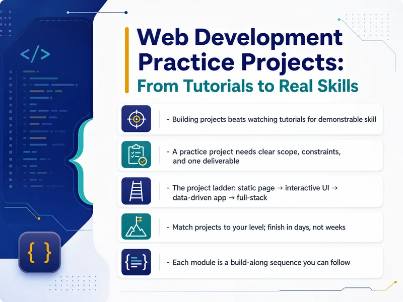 Web Development Practice Projects — digital-human course