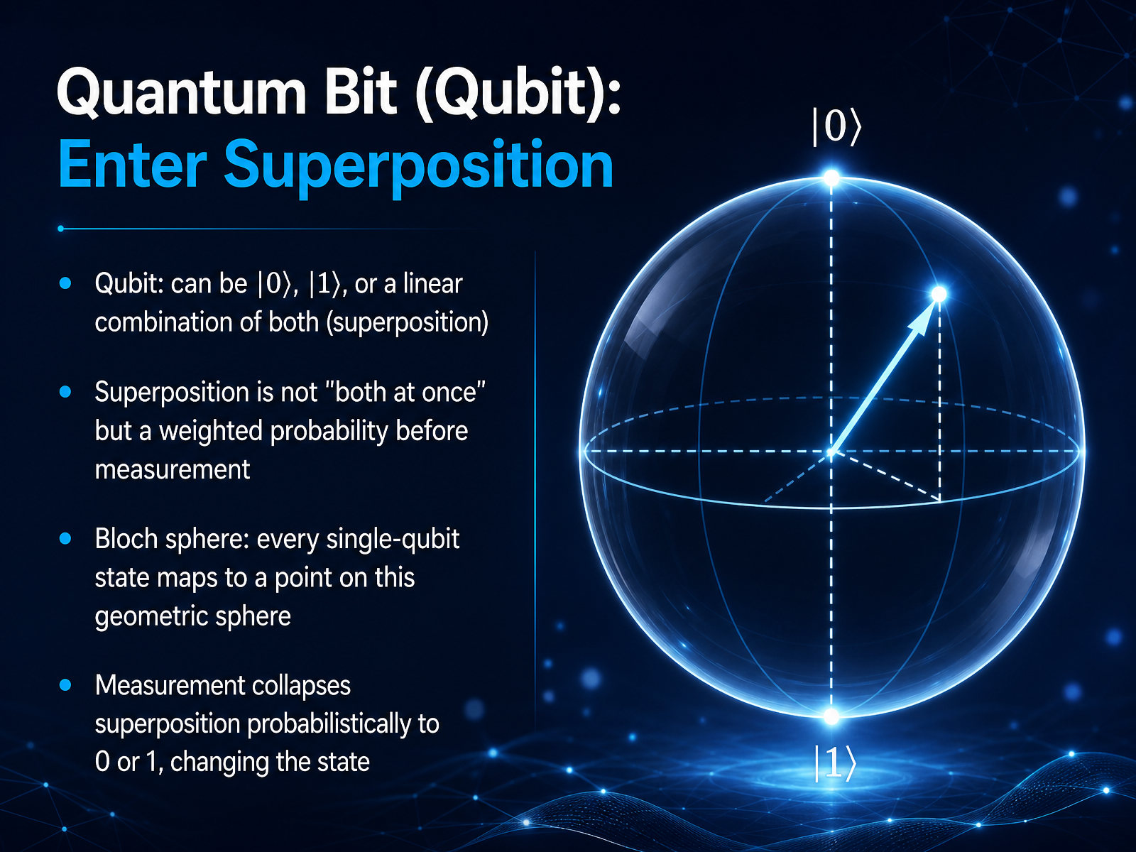 Quantum Bit (Qubit): Enter Superposition
