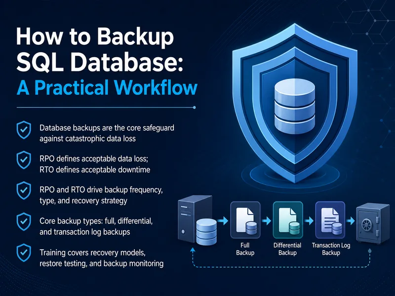SQL Database Backup Workflow — digital-human course
