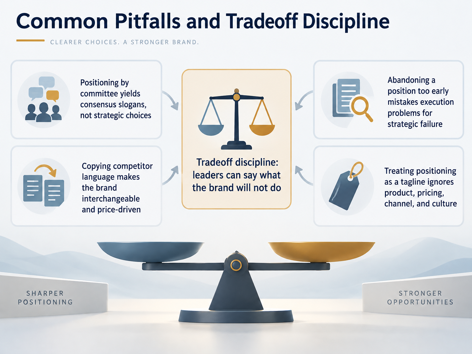 Common Pitfalls and Tradeoff Discipline