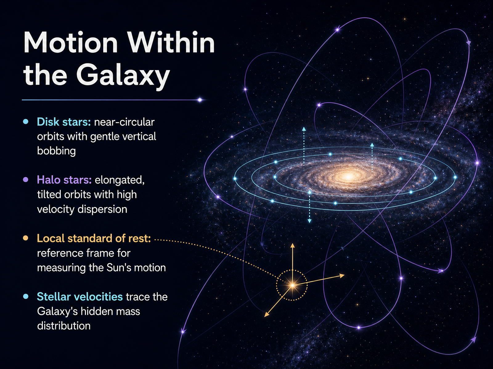 Motion Within the Galaxy