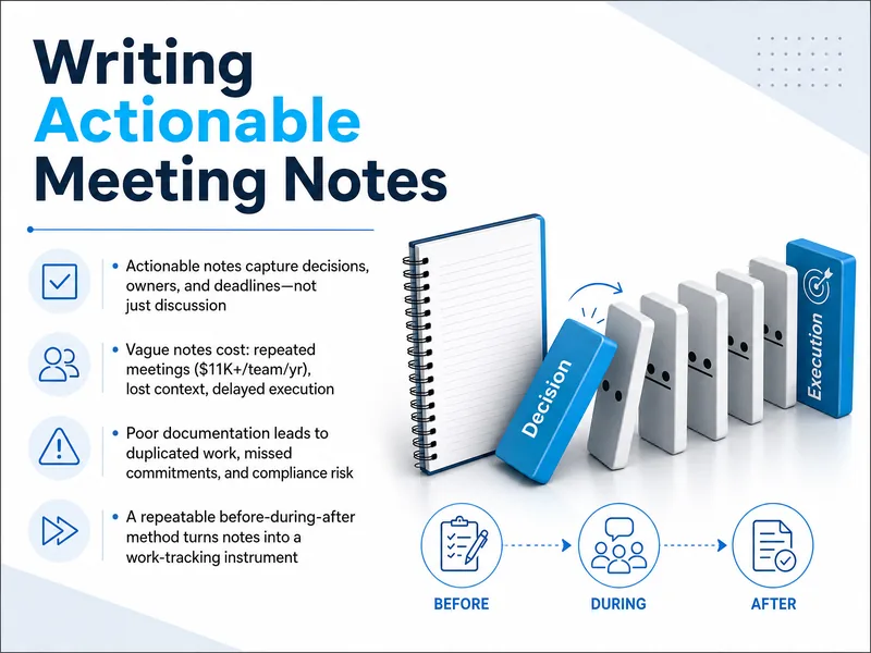 Actionable Meeting Notes — digital-human course