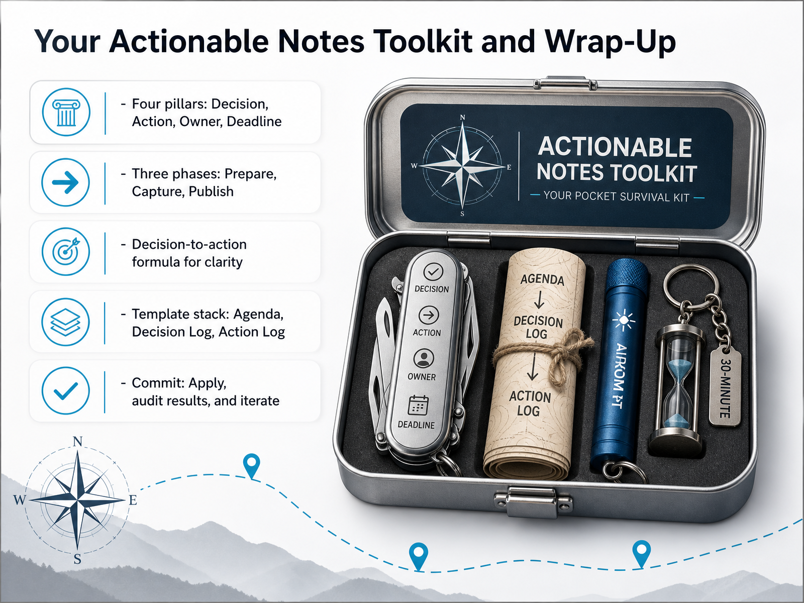 Your Actionable Notes Toolkit and Wrap-Up