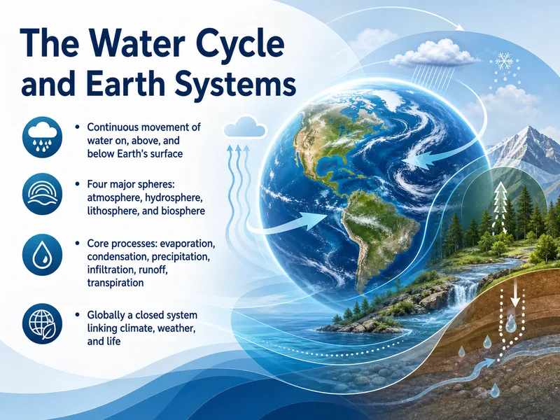 The Water Cycle and Earth Systems — digital-human course