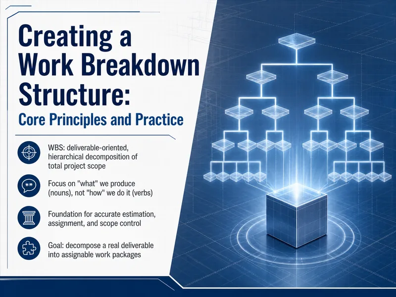 Work Breakdown Structure Creation — digital-human course