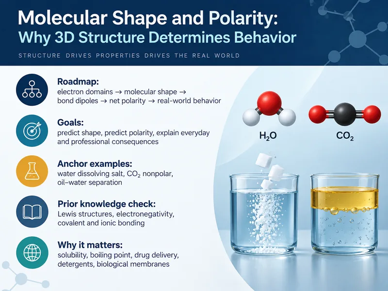 Molecular Shape and Polarity — digital-human course