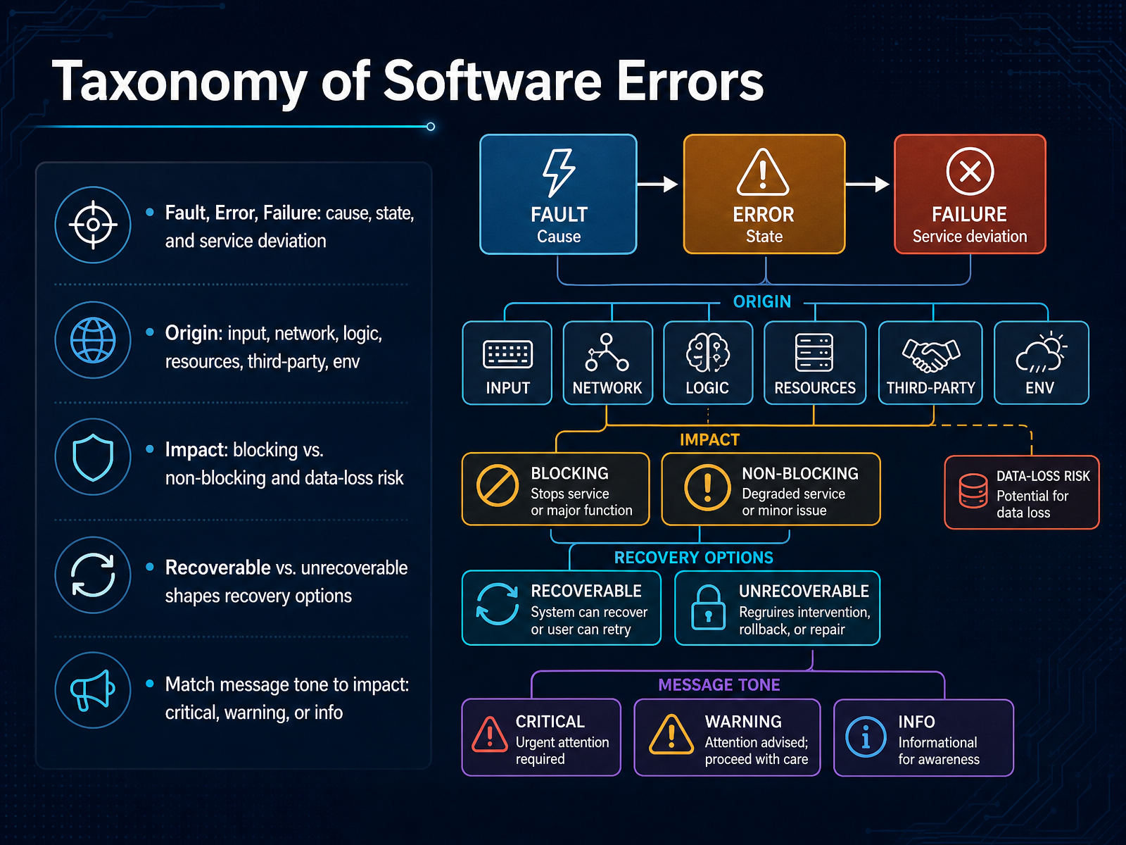 Taxonomy of Software Errors