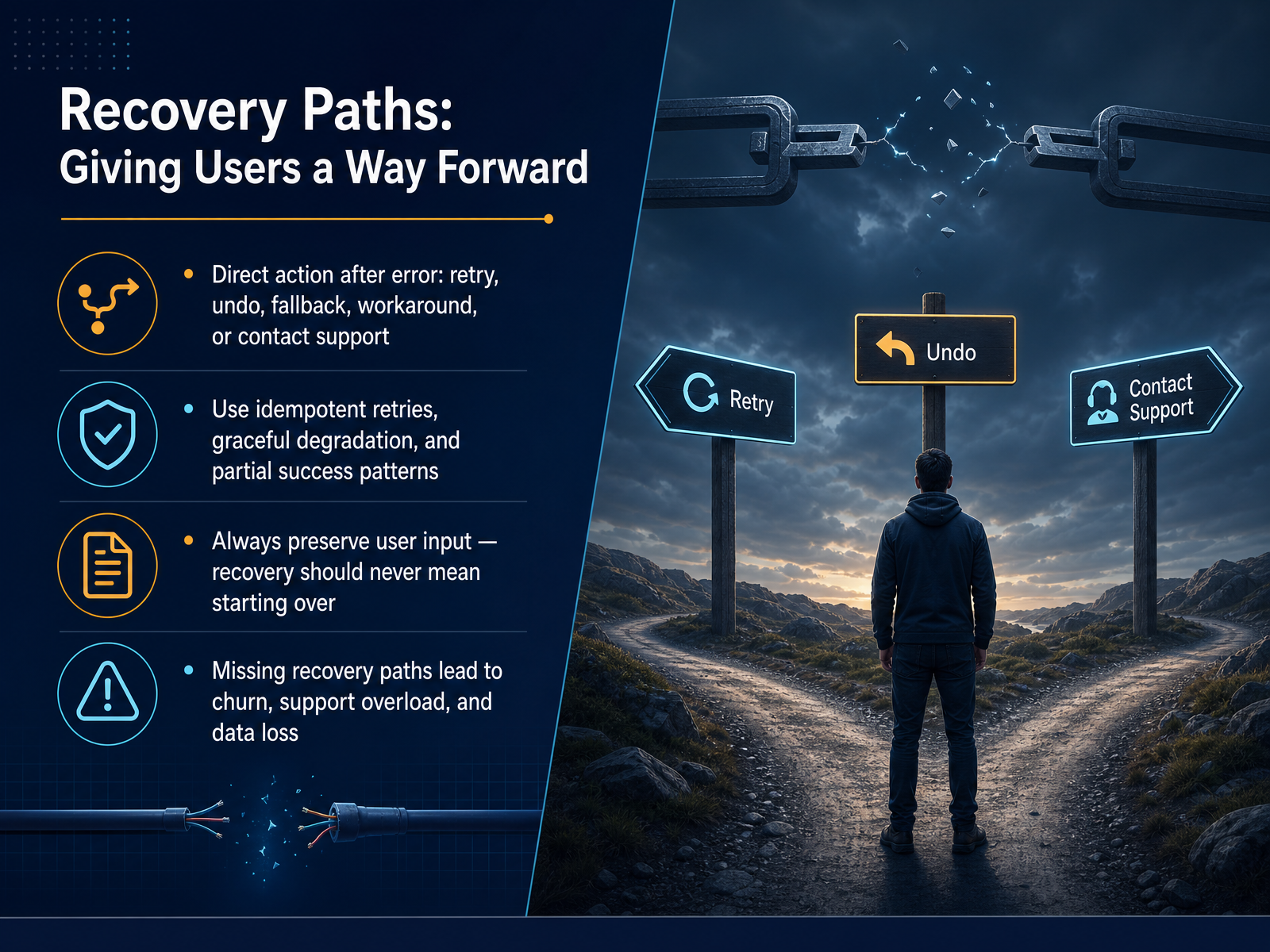 Recovery Paths: Giving Users a Way Forward