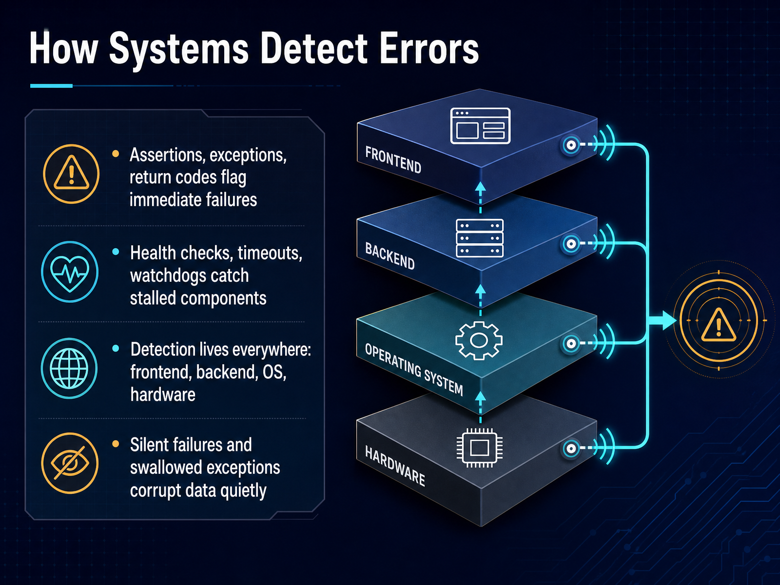 How Systems Detect Errors