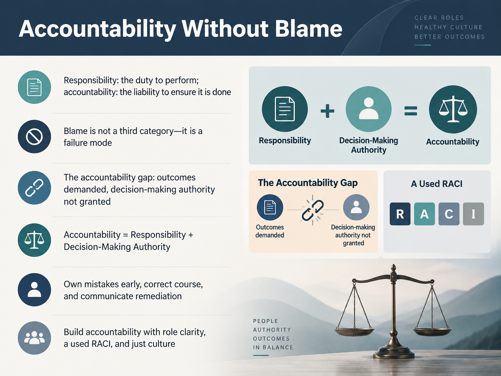 Accountability Without Blame