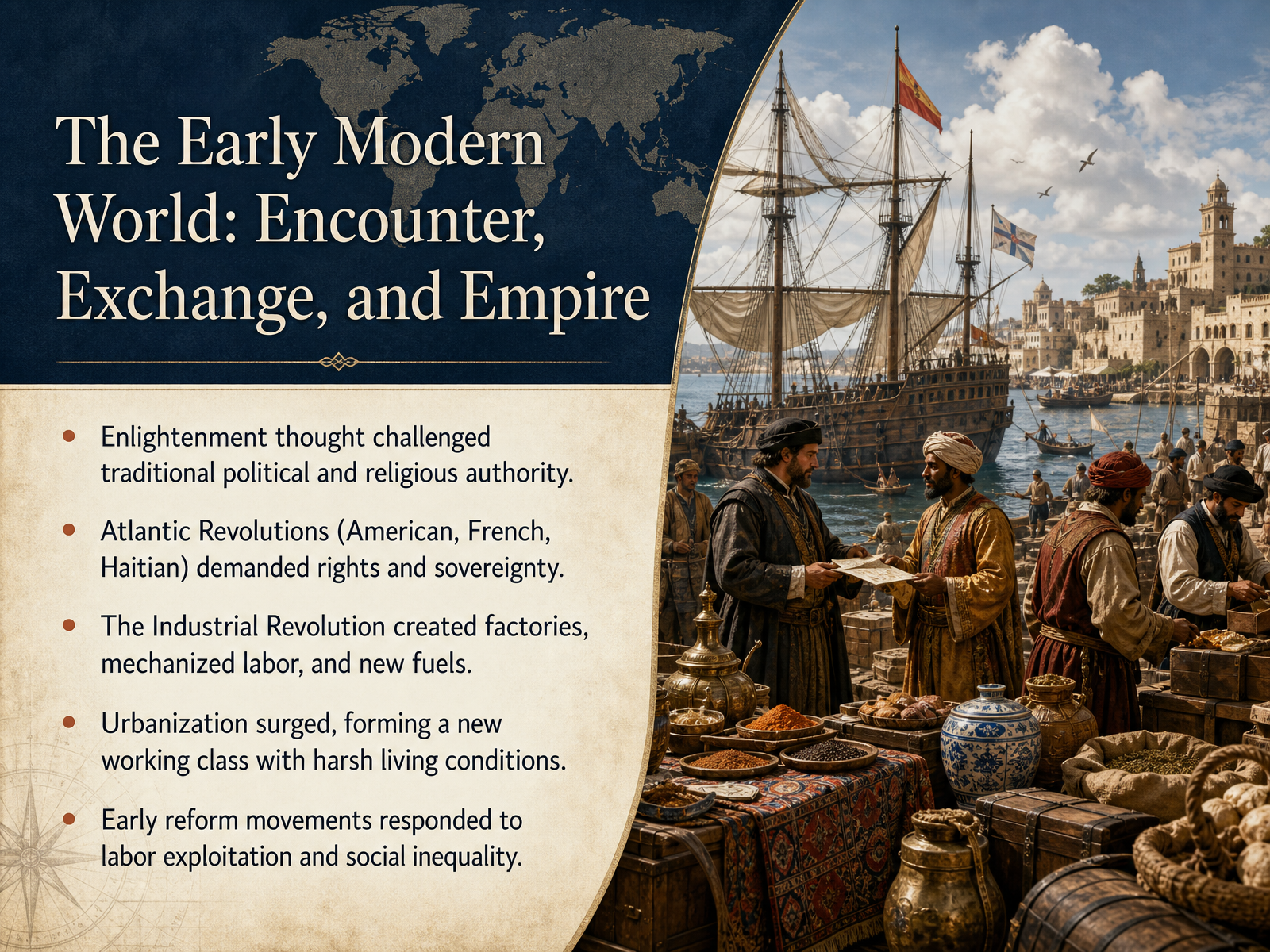 The Early Modern World: Encounter, Exchange, and Empire