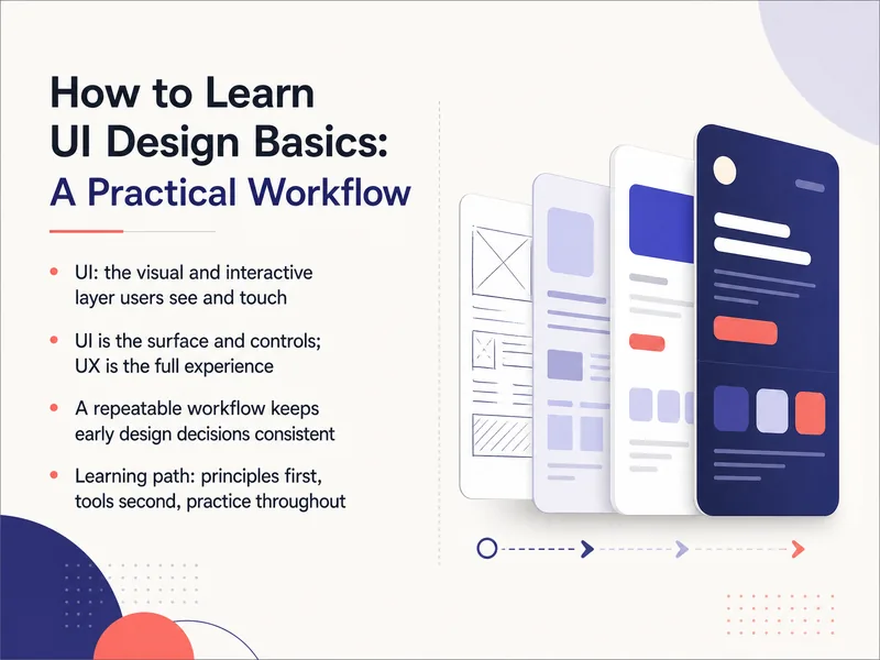 UI Design Basics: Practical Workflow — digital-human course