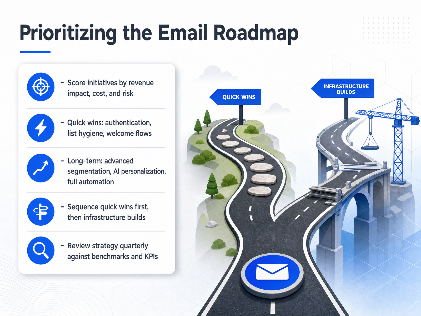 Prioritizing the Email Roadmap