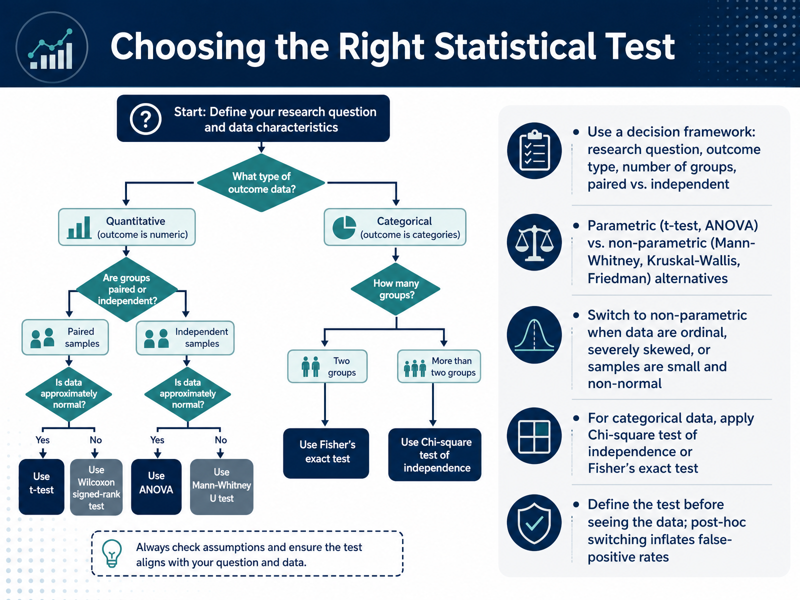 Choosing the Right Statistical Test