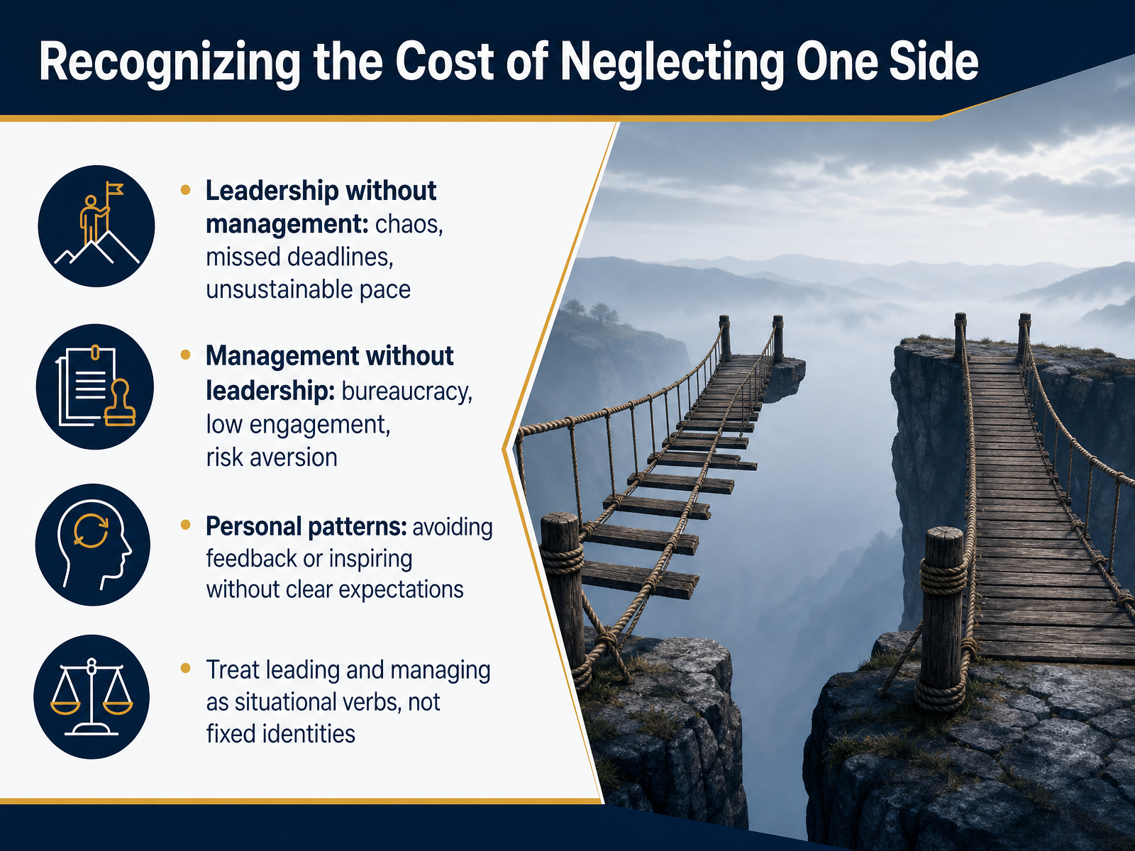 Recognizing the Cost of Neglecting One Side