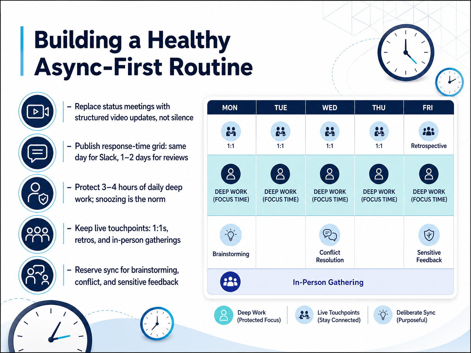 Building a Healthy Async-First Routine