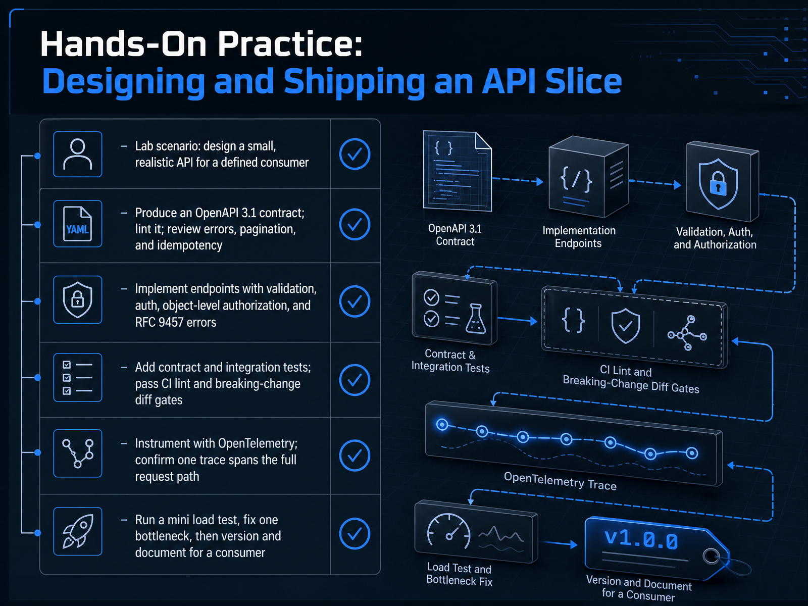 Hands-On Practice: Designing and Shipping an API Slice