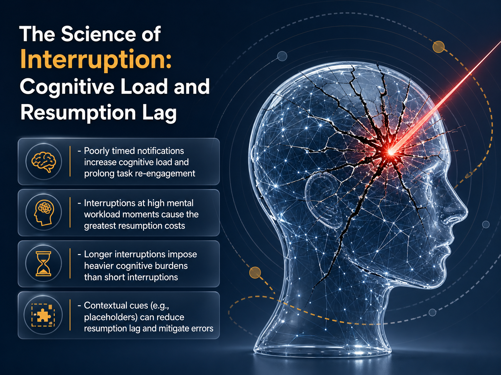 The Science of Interruption: Cognitive Load and Resumption Lag