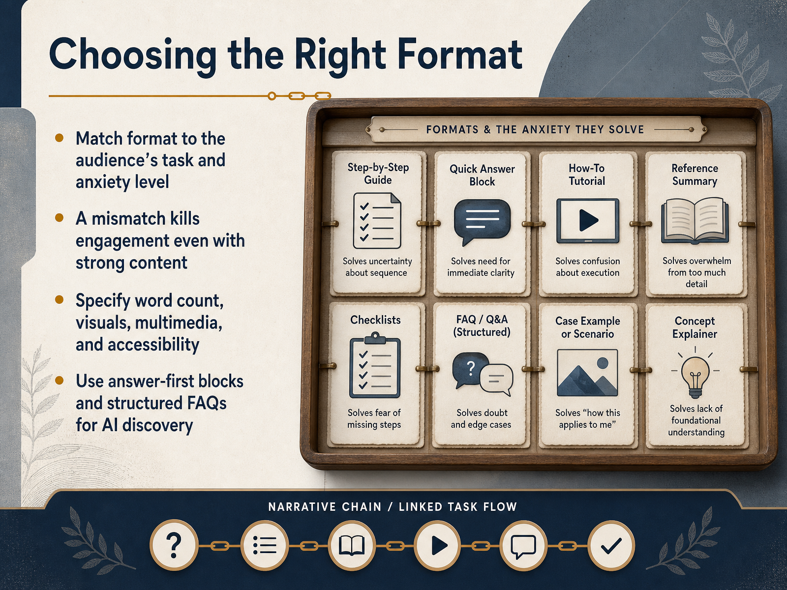 Choosing the Right Format