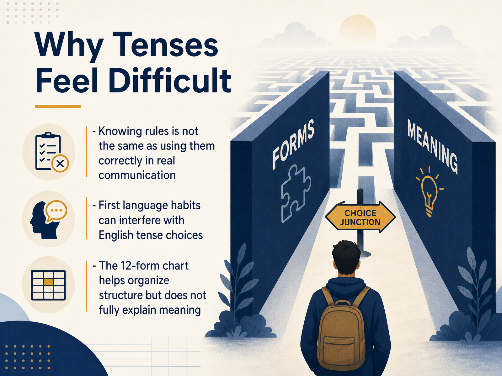Why Tenses Feel Difficult
